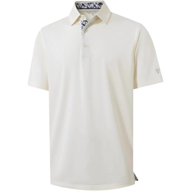 Mens Quick Dry Polo Shirt Short Sleeve Casual PremiumNest