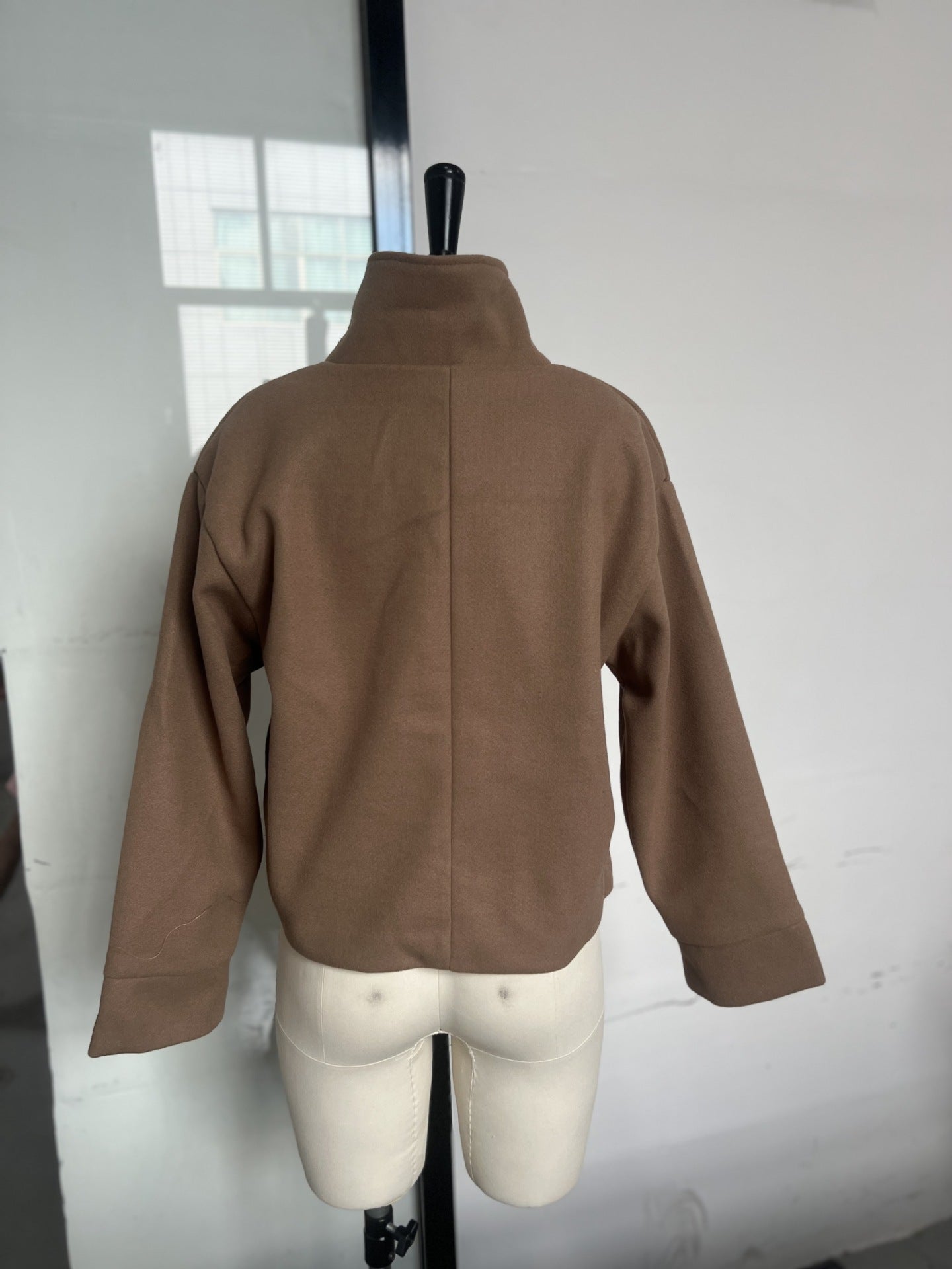 Stand Collar Button Jacket PrimeNest