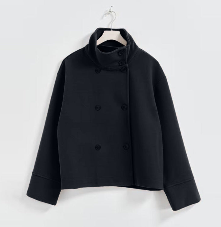 Stand Collar Button Jacket PrimeNest