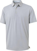 Mens Quick Dry Polo Shirt Short Sleeve Casual PremiumNest
