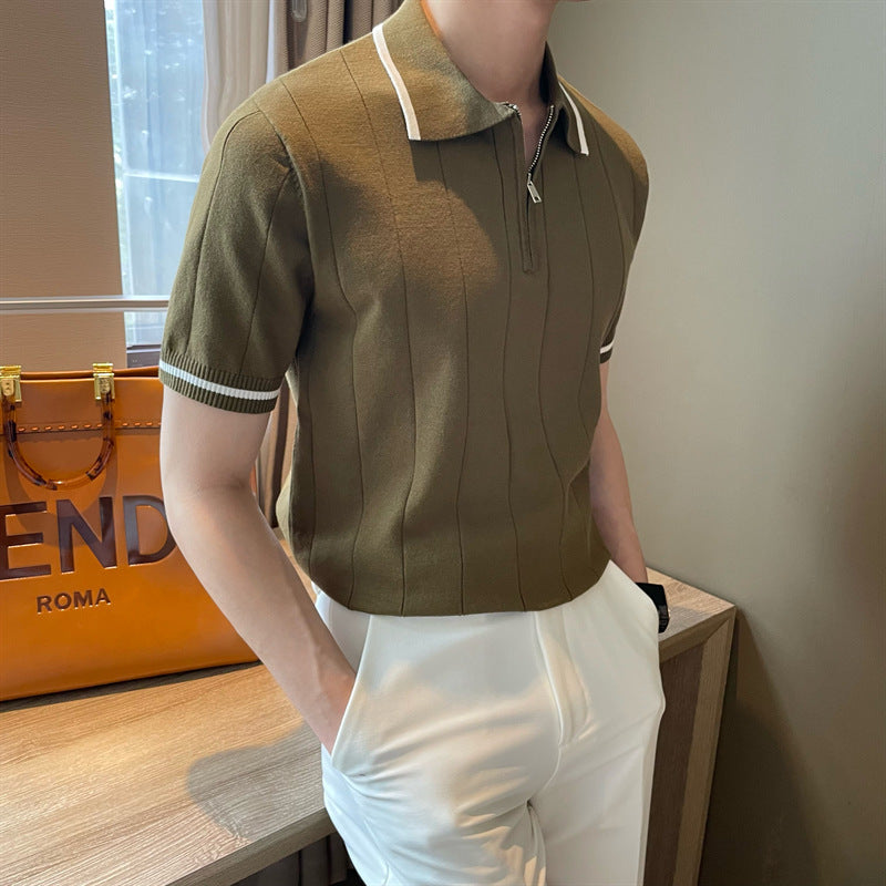 Men's Knit Shirt PremiumNest