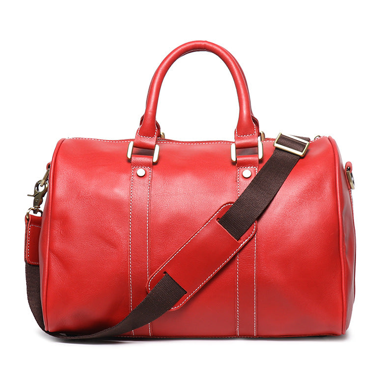 Genuine Leather Shoulder Messenger Bag PremiumNest