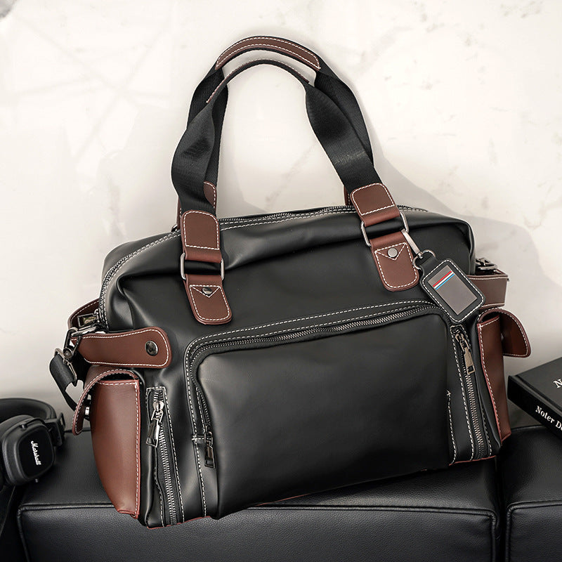 Men Leather Briefcase PremiumNest