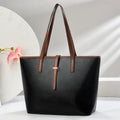 Minimalist PU Tote Bag with Shoulder Strap PremiumNest