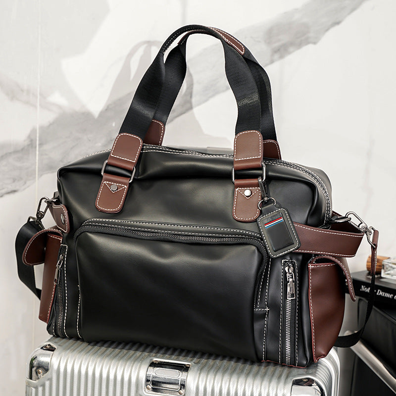 Men Leather Briefcase PremiumNest
