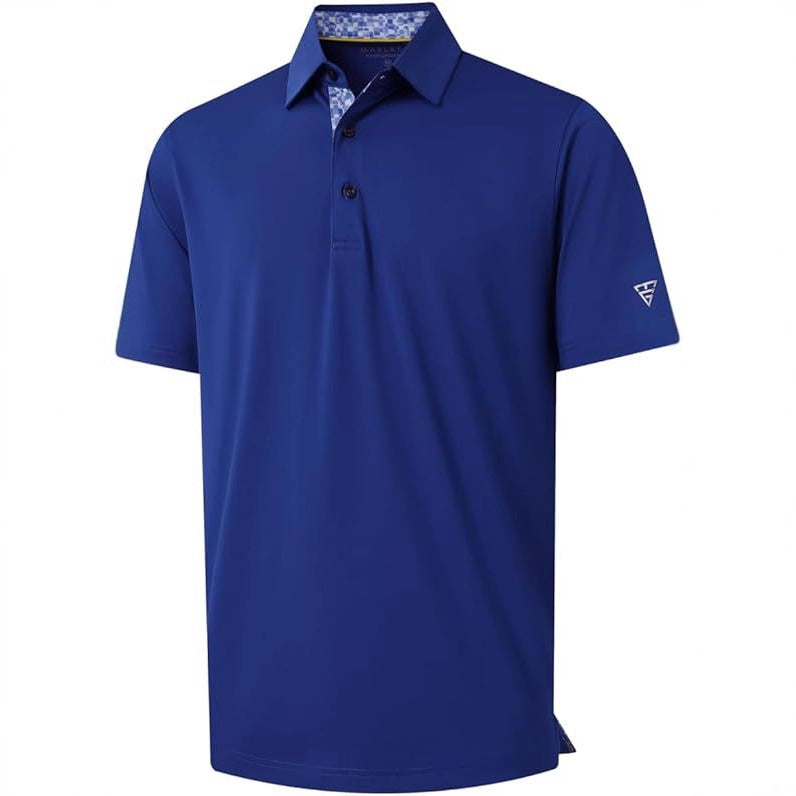 Mens Quick Dry Polo Shirt Short Sleeve Casual PremiumNest