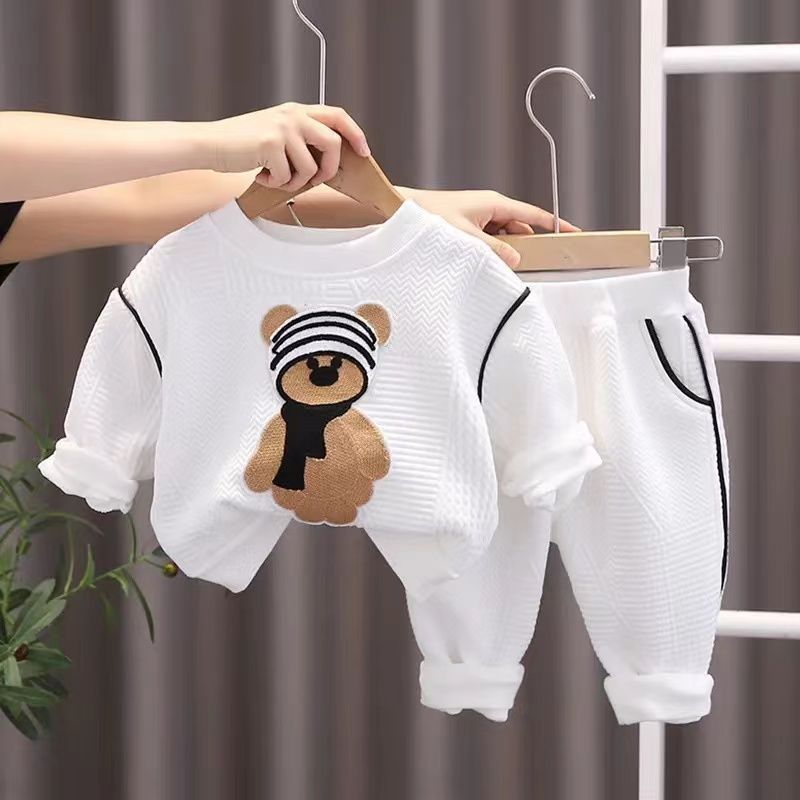 Kids Long Sleeve Two-Piece Set PremiumNest