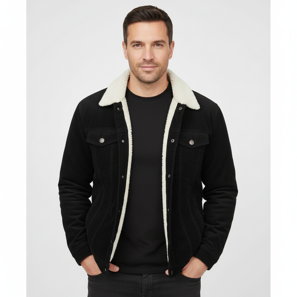 Black Corduroy Jacket