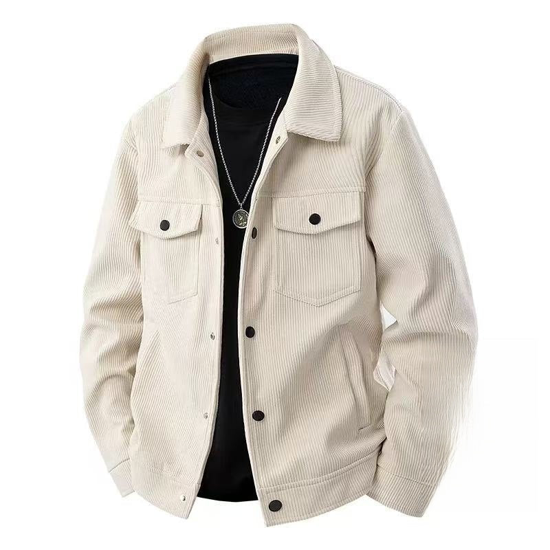 Japanese-style button-down work jacket PrimeNest