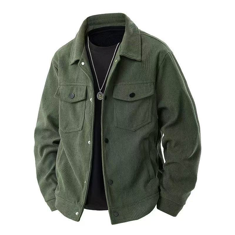 Japanese-style button-down work jacket PrimeNest
