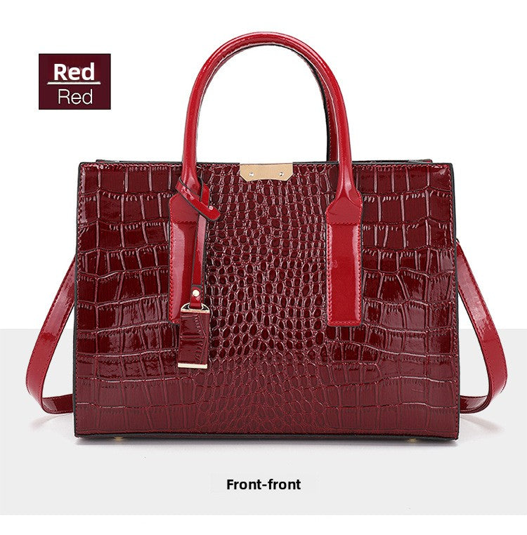 Crocodile Pattern Women's Tote Bag PrimeNest