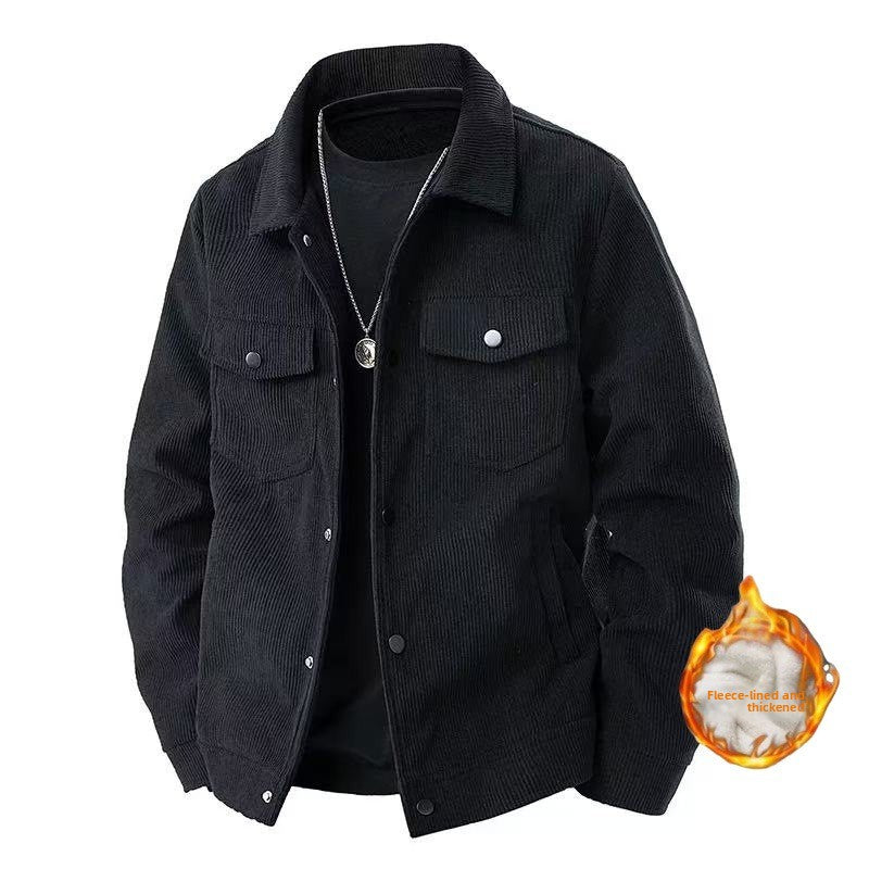 Japanese-style button-down work jacket PrimeNest