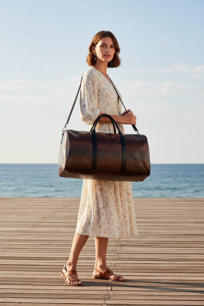 Female Beach Vacation