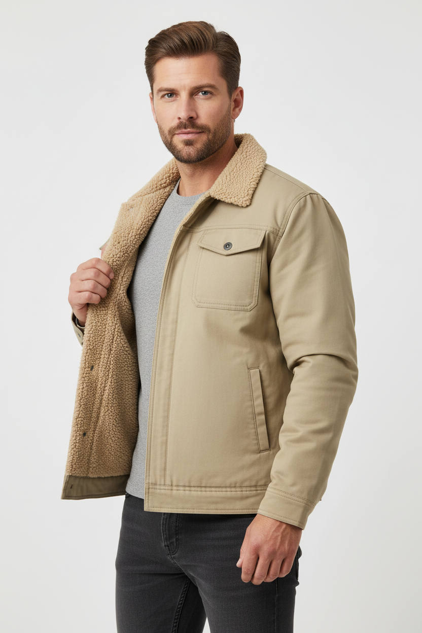 Light khaki jacket
