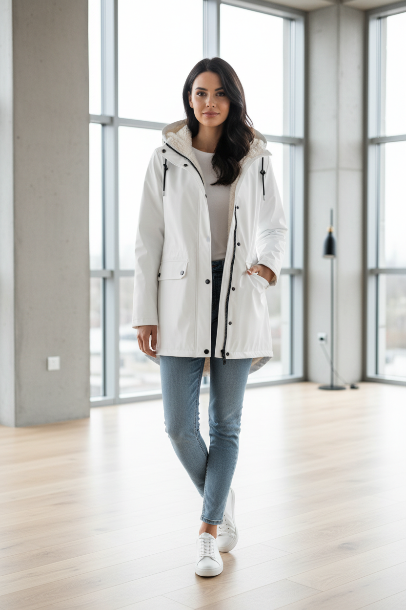 White Jacket Minimalist